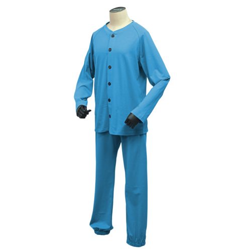 Puhla kaksiosainen pyjama potilaskäyttöön, paita ja housut erikseen